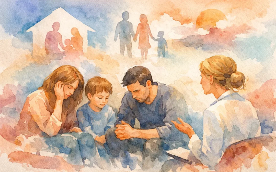 Familientherapie bei Elternstress verstehen